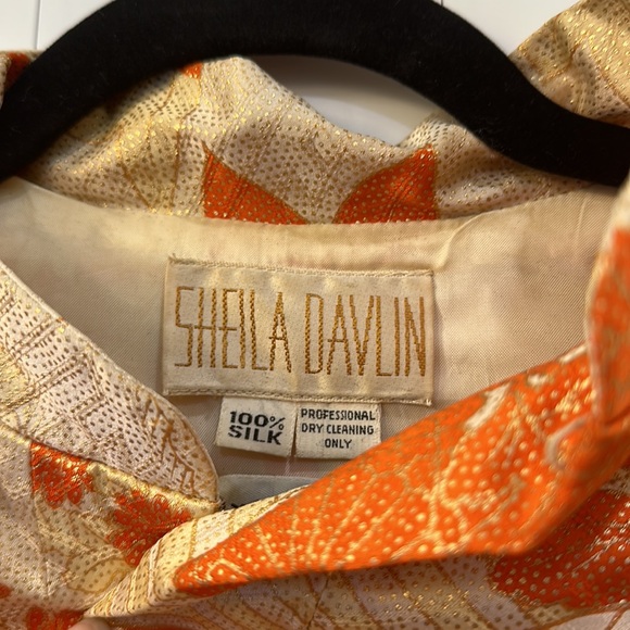 Designer Silk Rare Kimono / Blazer - Picture 6 of 7